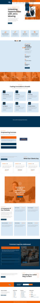 Web jamal Investment project complete